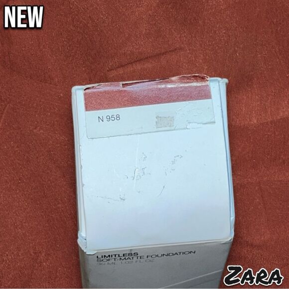 New NIB Zara Limitless Soft-Matte Foundation Shade N958 - Picture 5 of 8